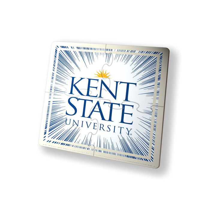 Kent State University Beverage Jigsaw Puzzle Coasters Square (Set of 4)