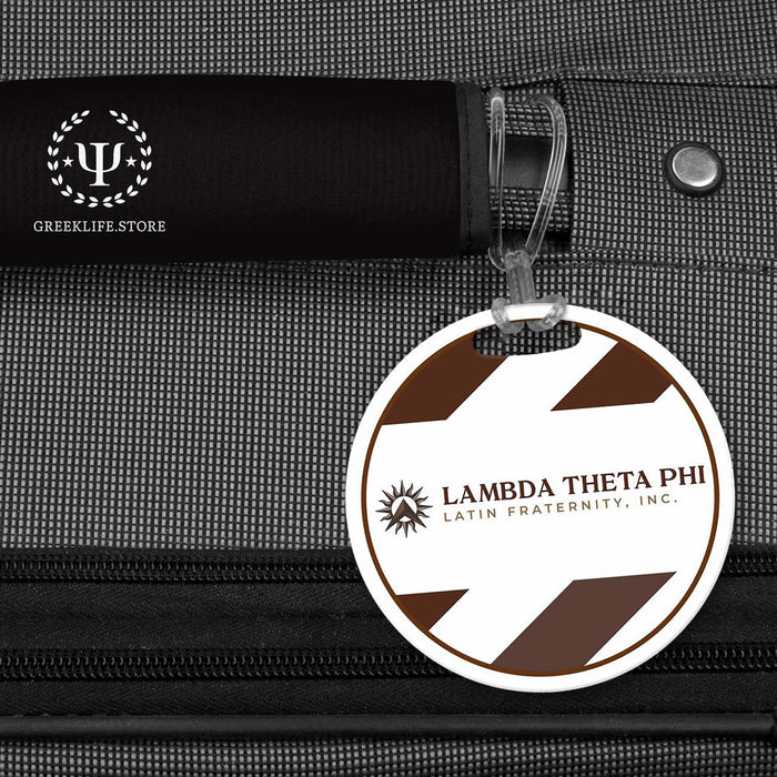 Lambda Theta Phi Luggage Bag Tag (round)