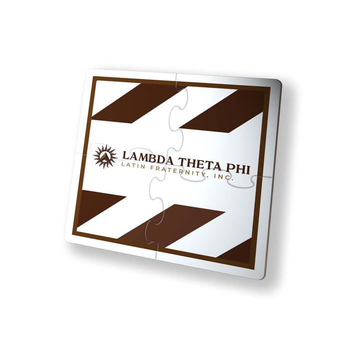 Lambda Theta Phi Beverage Jigsaw Puzzle Coasters Square (Set of 4)