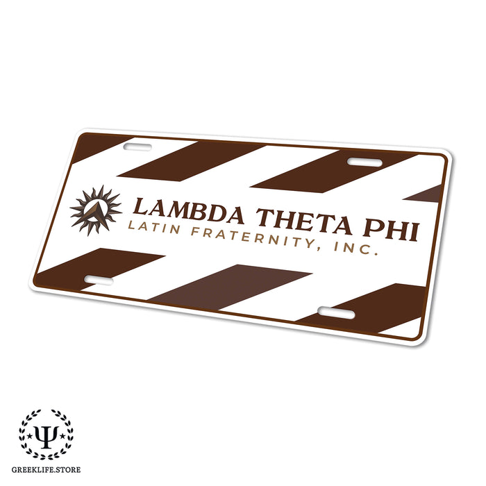 Lambda Theta Phi Decorative License Plate