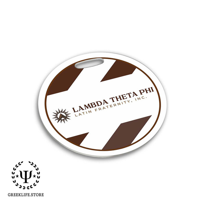 Lambda Theta Phi Luggage Bag Tag (round)
