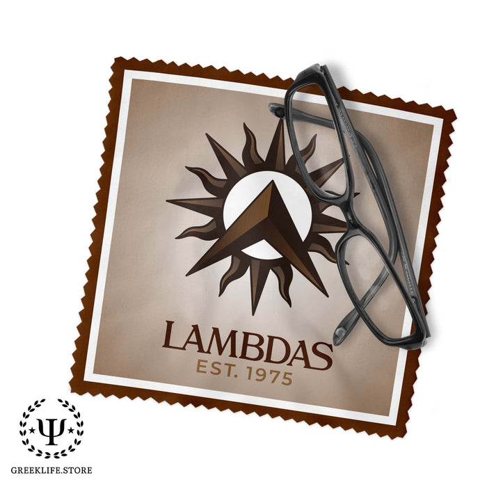 Lambda Theta Phi Eyeglass Cleaner & Microfiber Cleaning Cloth
