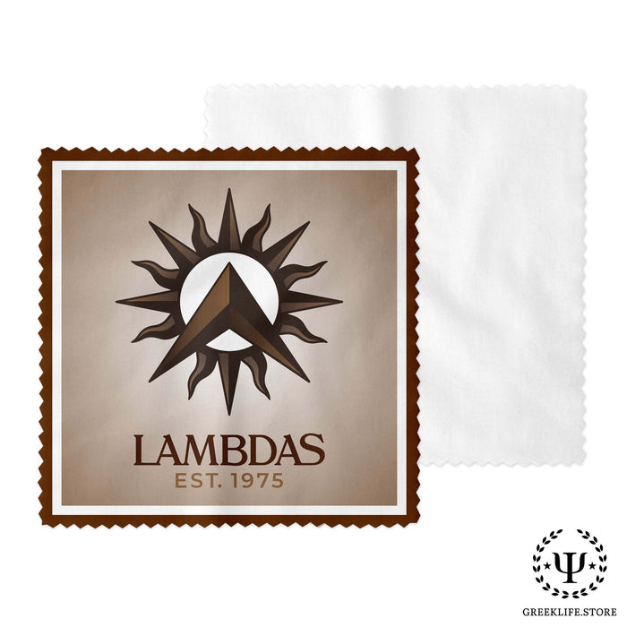 Lambda Theta Phi Eyeglass Cleaner & Microfiber Cleaning Cloth