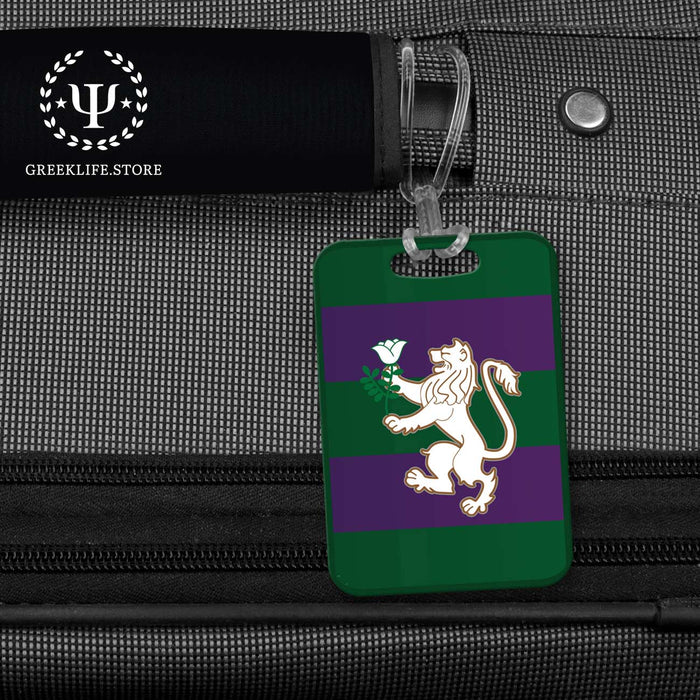 Lambda Chi Alpha Luggage Bag Tag (Rectangular)