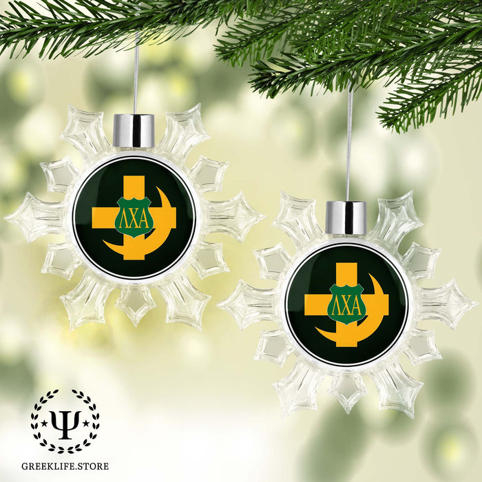 Lambda Chi Alpha Christmas Ornament - Snowflake