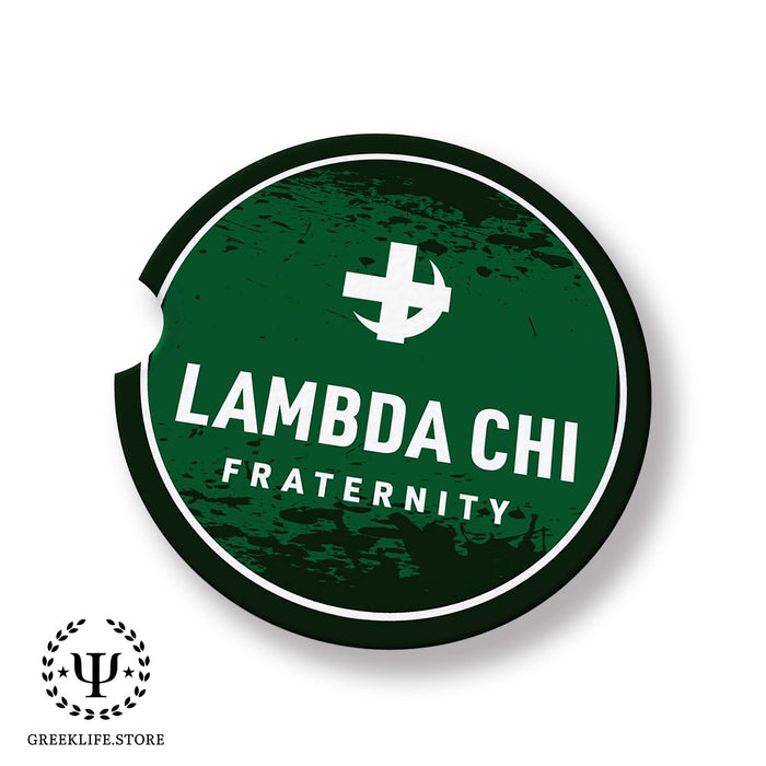 Lambda Chi Alpha Car Cup Holder Coaster (Set of 2)