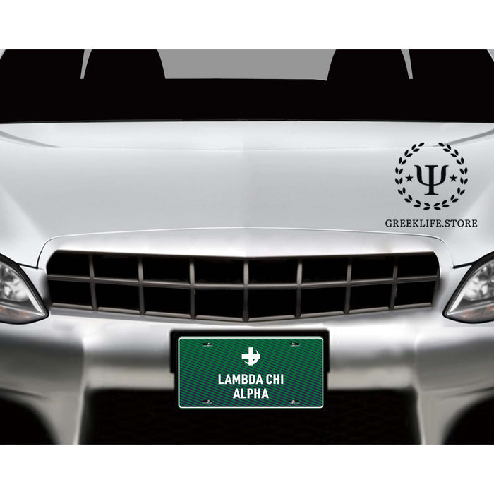 Lambda Chi Alpha Decorative License Plate