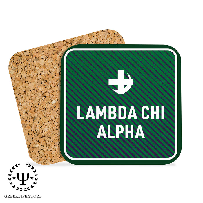 Lambda Chi Alpha Beverage Coasters Square (Set of 4)