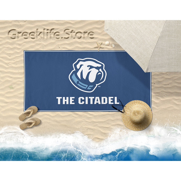 The Citadel Beach & Bath Towel Rectangle 30″ × 60″