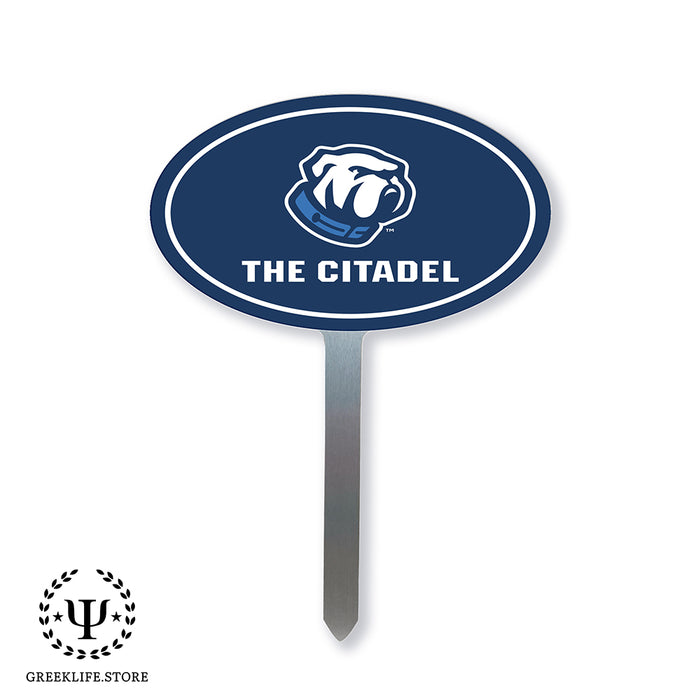The Citadel Yard Sign Oval