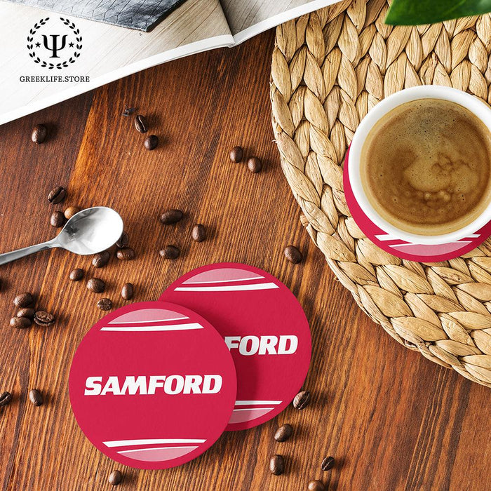 Samford University Beverage coaster round (Set of 4)