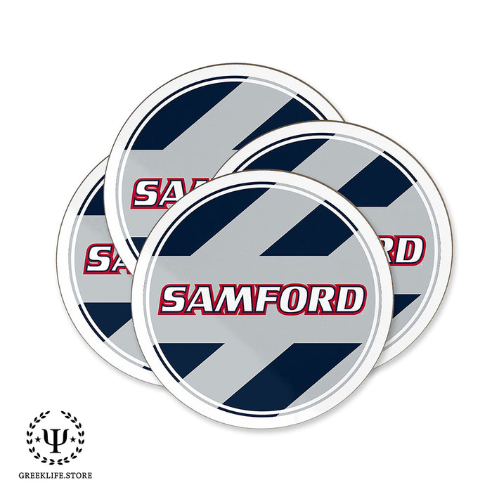 Samford University Beverage coaster round (Set of 4)