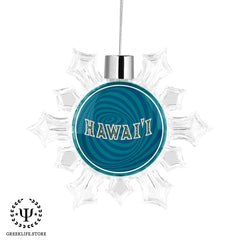 University of Hawaii Christmas Ornament Santa Magic Key
