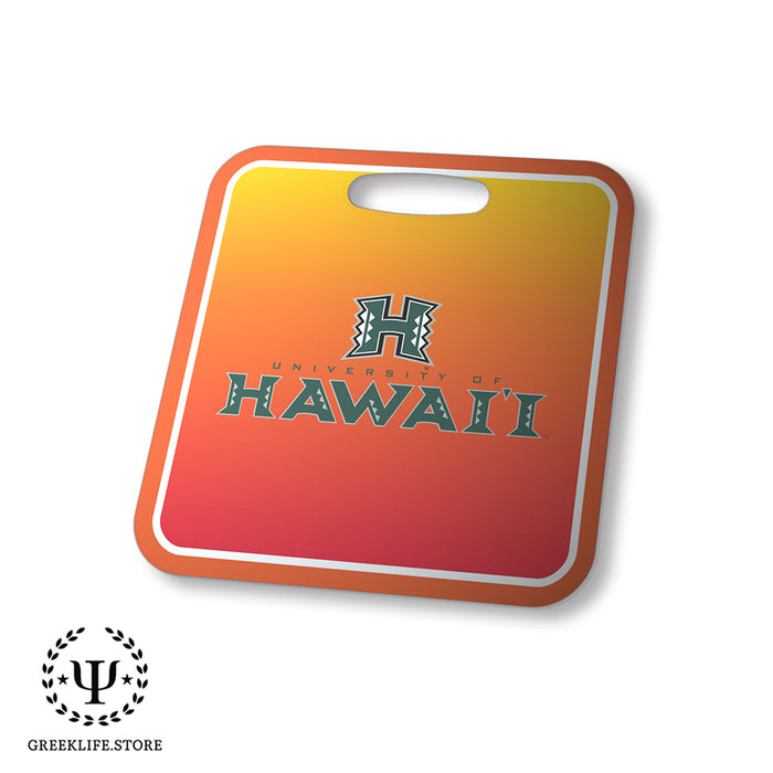 University of Hawaii Luggage Bag Tag (square)