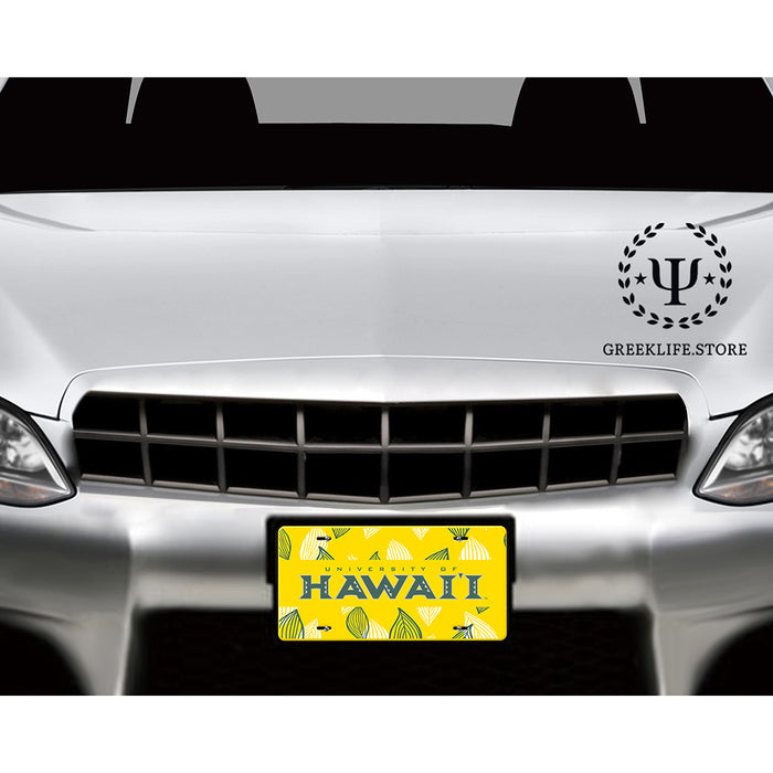 University of Hawaii Decorative License Plate