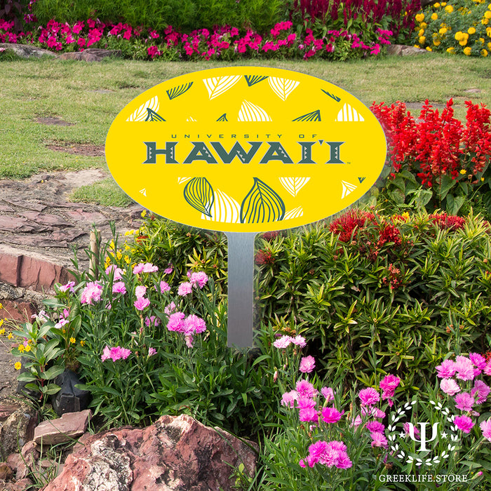 University of Hawaii Yard Sign Oval