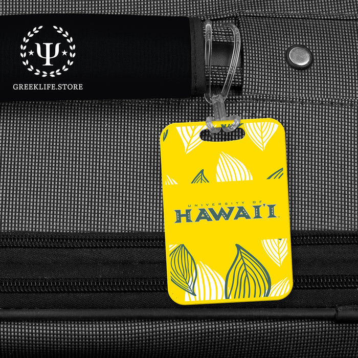University of Hawaii Luggage Bag Tag (Rectangular)