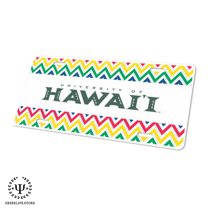 University of Hawaii MANOA Decorative License Plate