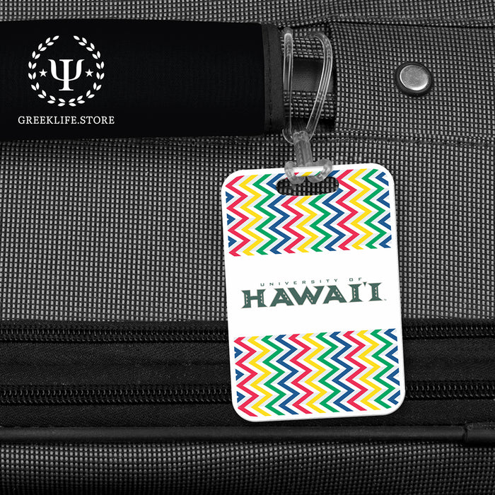 University of Hawaii MANOA Luggage Bag Tag (Rectangular)