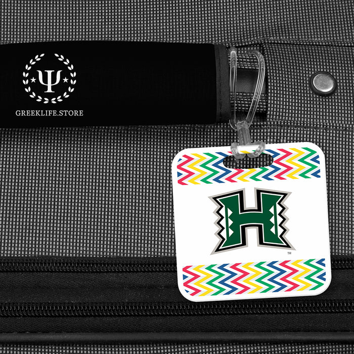University of Hawaii Luggage Bag Tag (square)