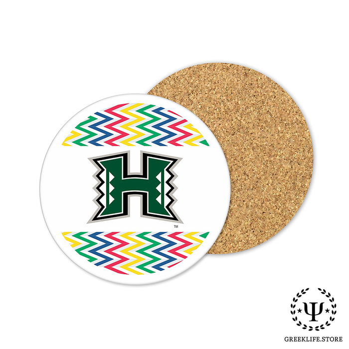 University of Hawaii Beverage coaster round (Set of 4)