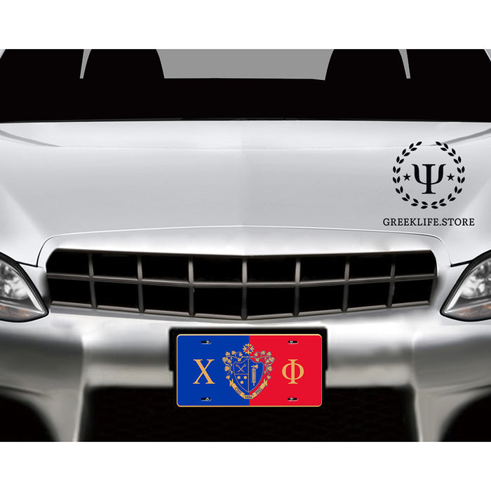Chi Phi Decorative License Plate