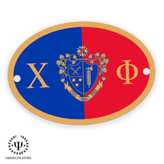Chi Phi Yard Sign Oval