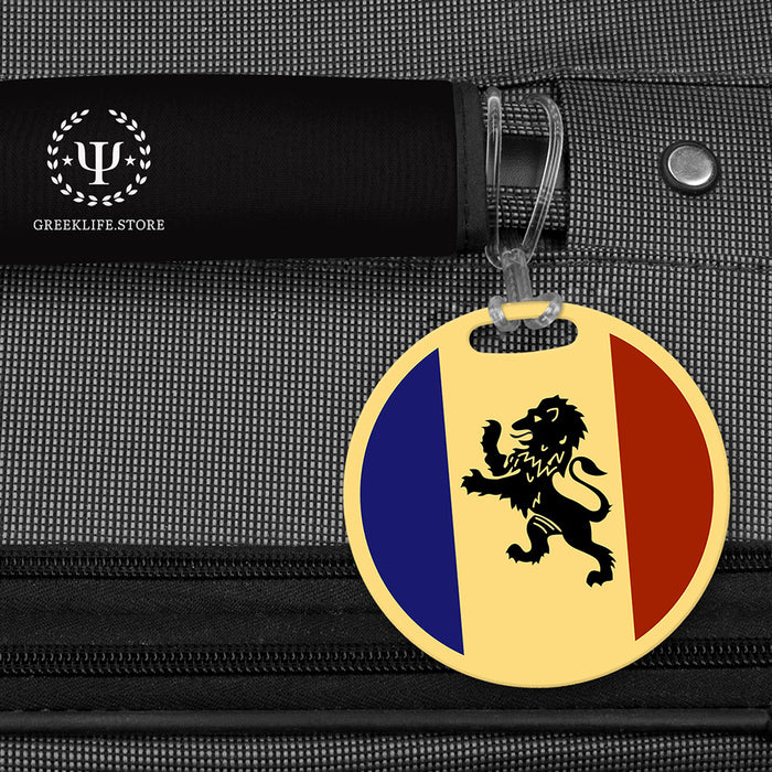 Delta Kappa Epsilon Luggage Bag Tag (round)