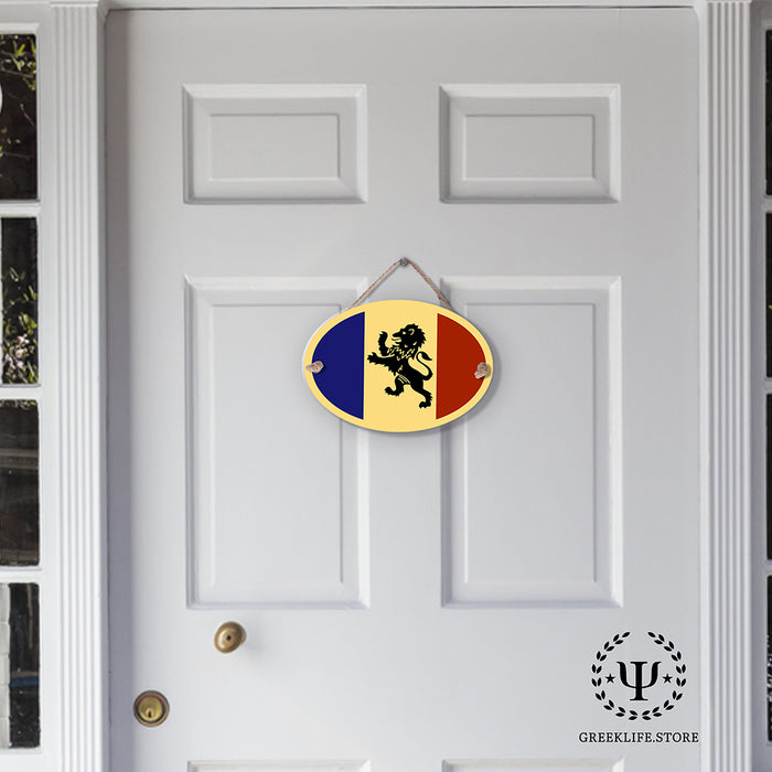 Delta Kappa Epsilon Door Sign