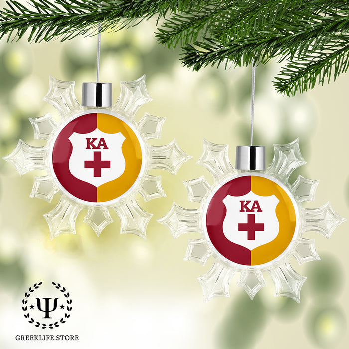 Kappa Alpha Order Christmas Ornament - Snowflake