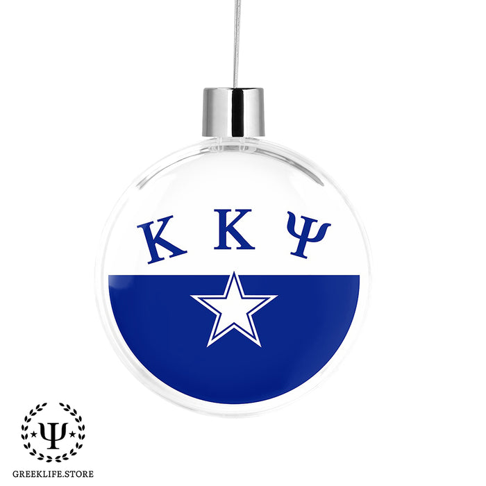 Kappa Kappa Psi Christmas Ornament Flat Round