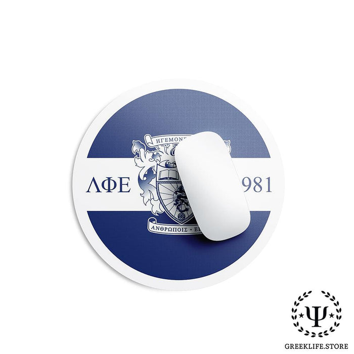 Lambda Phi Epsilon Mouse Pad Round