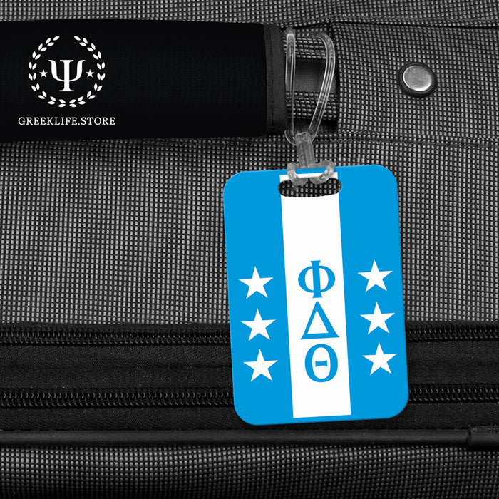 Phi Delta Theta Luggage Bag Tag (Rectangular)