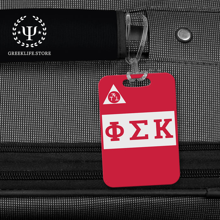 Phi Sigma Kappa Luggage Bag Tag (Rectangular)