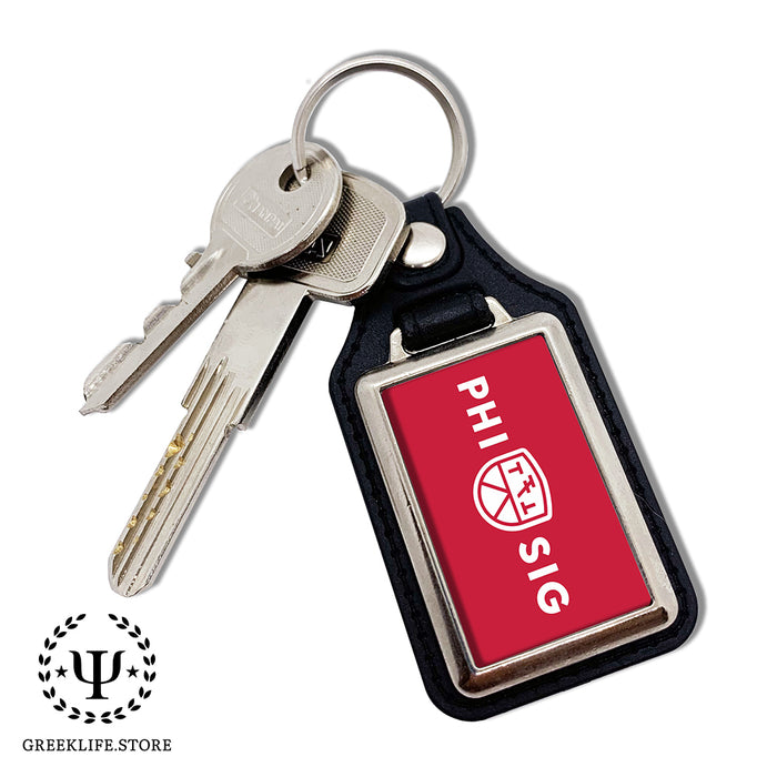 Phi Sigma Kappa Keychain Rectangular