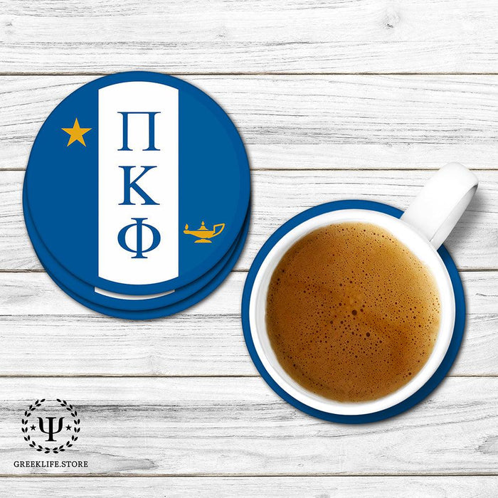 Pi Kappa Phi Beverage coaster round (Set of 4)