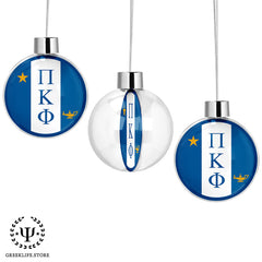 Pi Kappa Phi Christmas Ornament - Snowflake