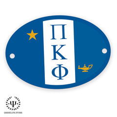 Pi Kappa Phi Absorbent Ceramic Coasters with Holder (Set of 8)