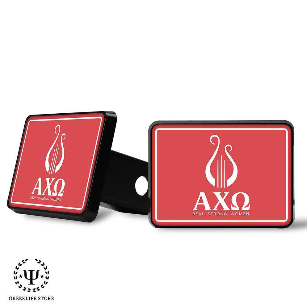 Alpha Chi Omega Trailer Hitch Cover — GreekLife.Store