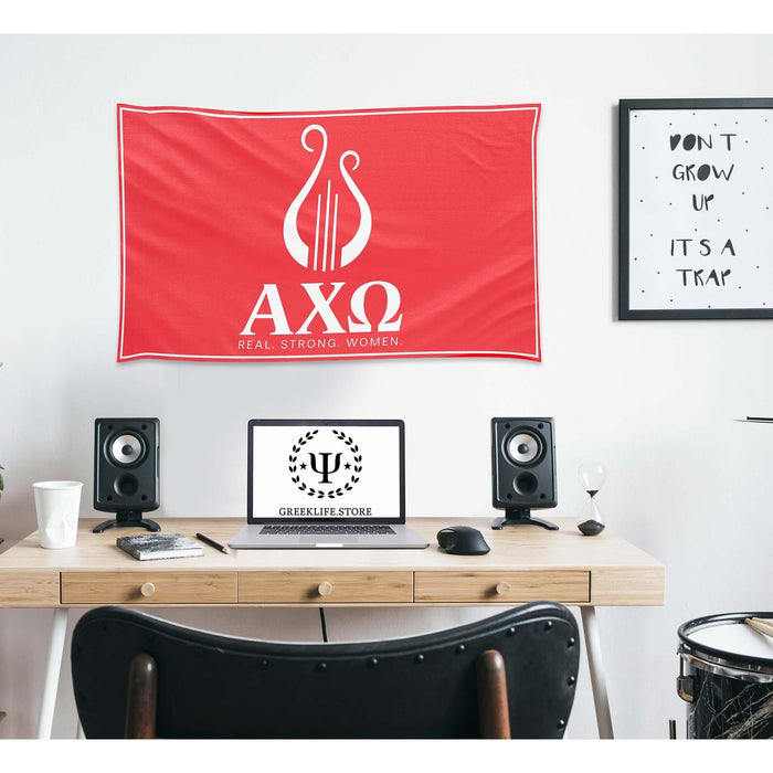 Alpha Chi Omega Flags and Banners