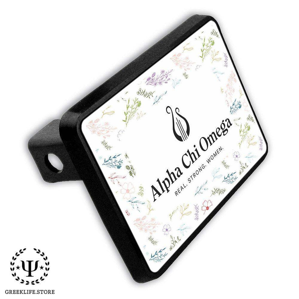 Alpha Chi Omega Trailer Hitch Cover — GreekLife.Store