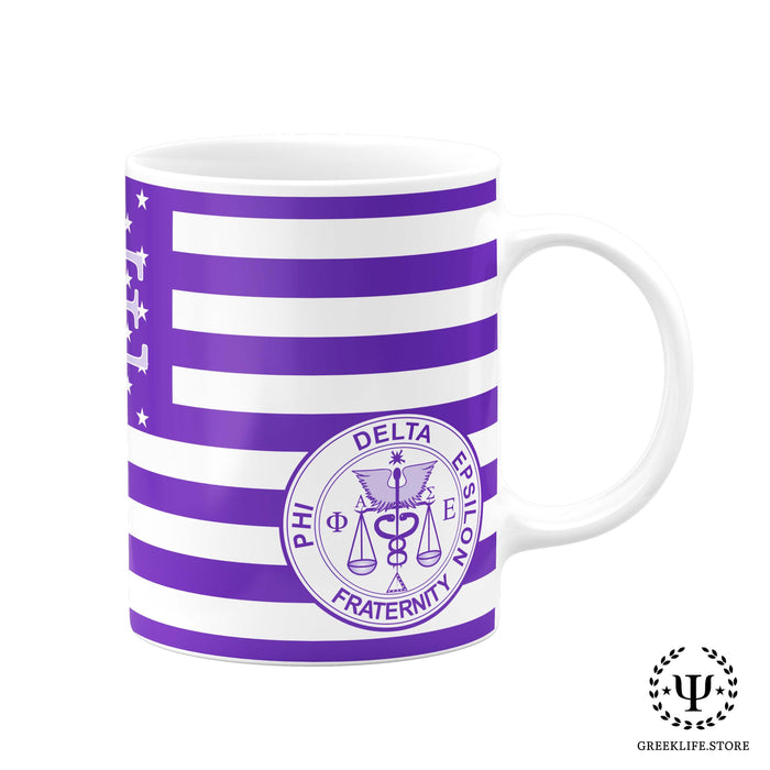 Phi Delta Epsilon Coffee Mug 11 OZ - greeklife.store