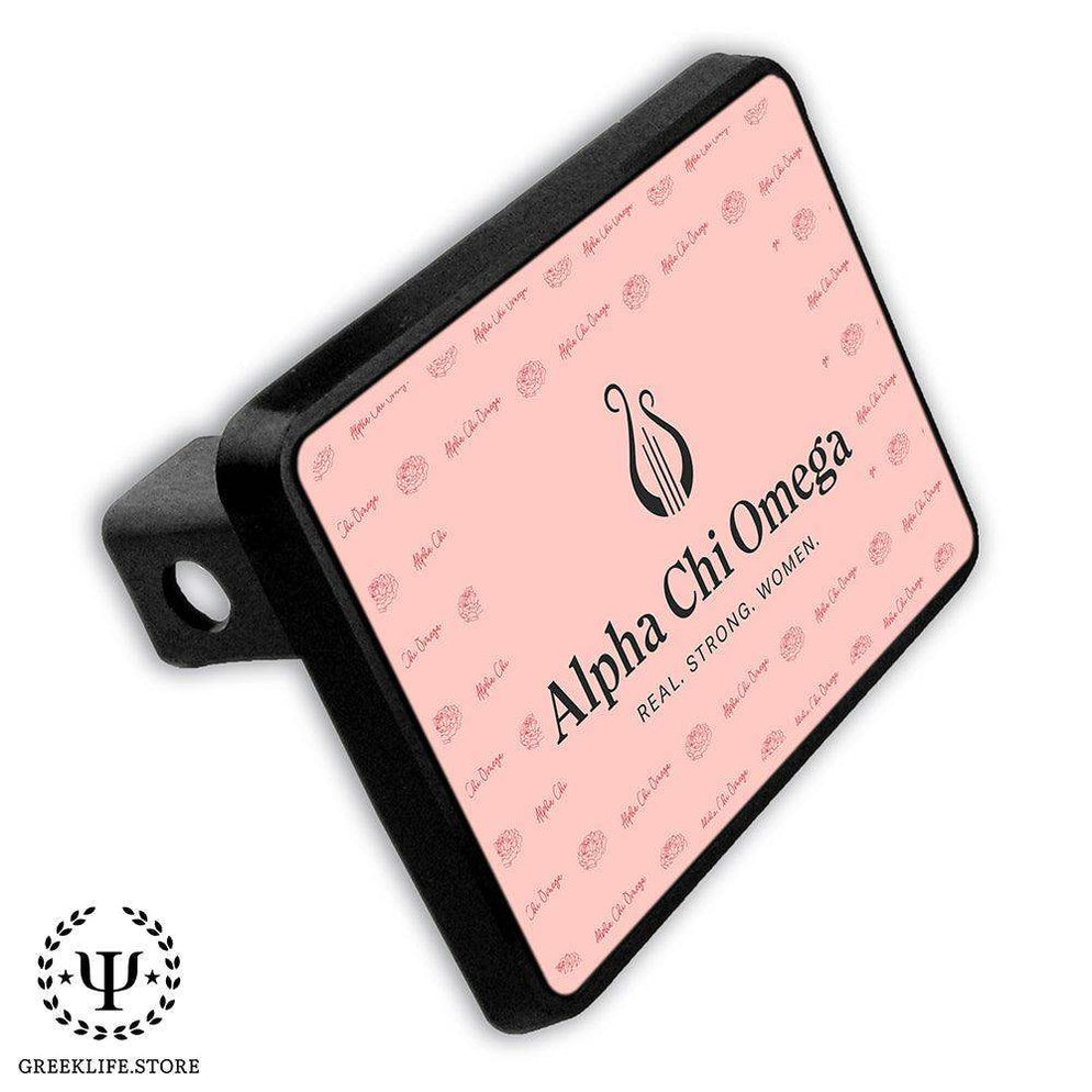 Alpha Chi Omega Trailer Hitch Cover — GreekLife.Store