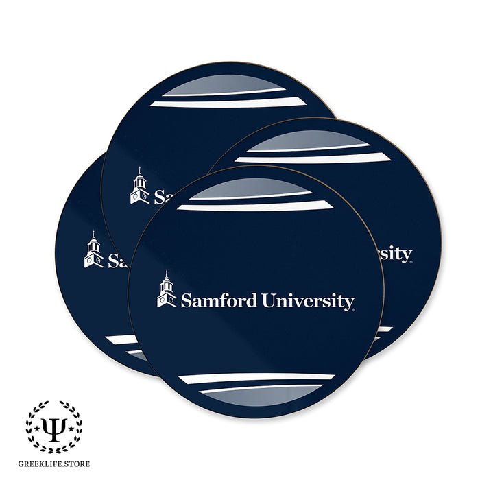 Samford University Beverage coaster round (Set of 4)
