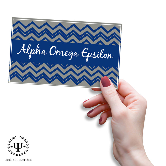 Alpha Omega Epsilon Decal Sticker