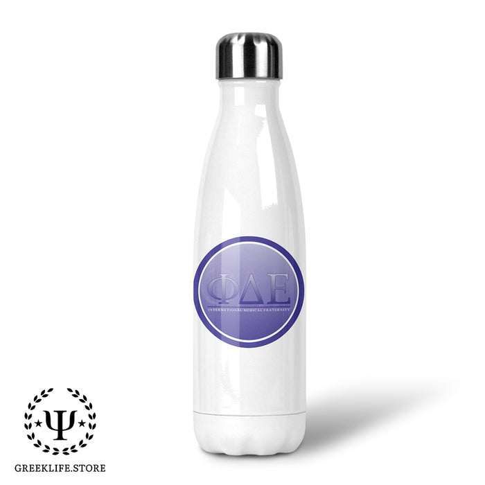 Phi Delta Epsilon Thermos Water Bottle 17 OZ