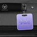 Phi Delta Epsilon Luggage Bag Tag (square) - greeklife.store