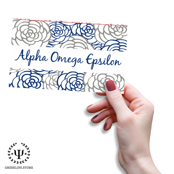 Alpha Omega Epsilon Decal Sticker