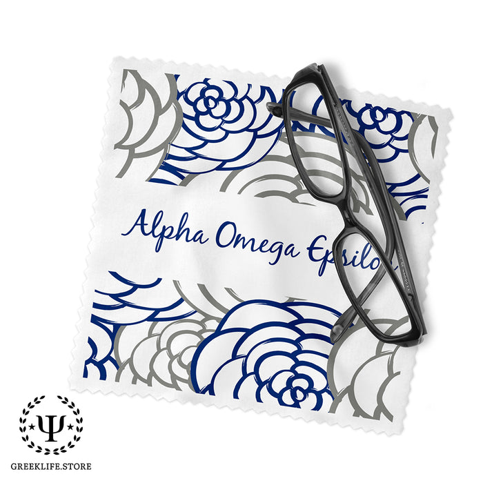 Alpha Omega Epsilon Lambda Eyeglass Cleaner & Microfiber Cleaning Cloth
