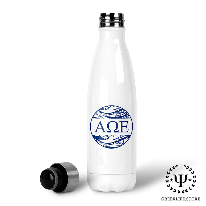 Alpha Omega Epsilon Stainless Steel Thermos Water Bottle 17 OZ